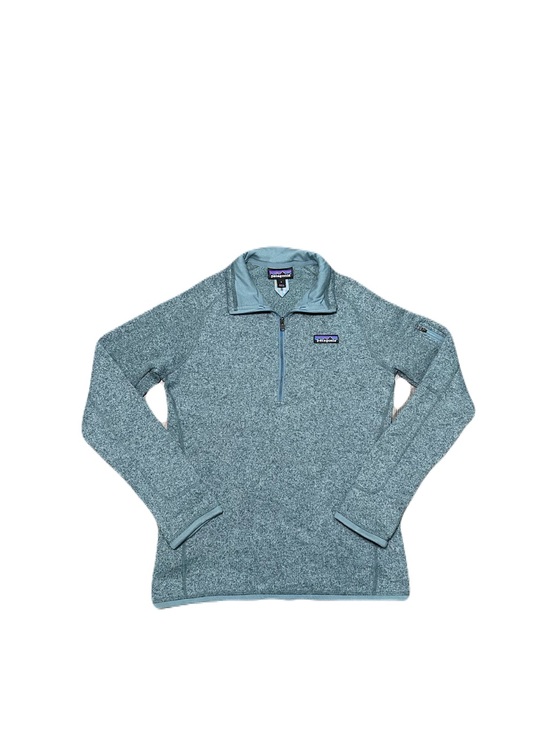 Patagonia Jackets & Blazers - Patagonia Better Sweater 1/4 Zip Pullover Womens Small Teal Fleece STY25617